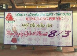 HỘI THI NẤU ĂN MỪNG NGÀY QUỐC TẾ PHỤ NỮ 8/3